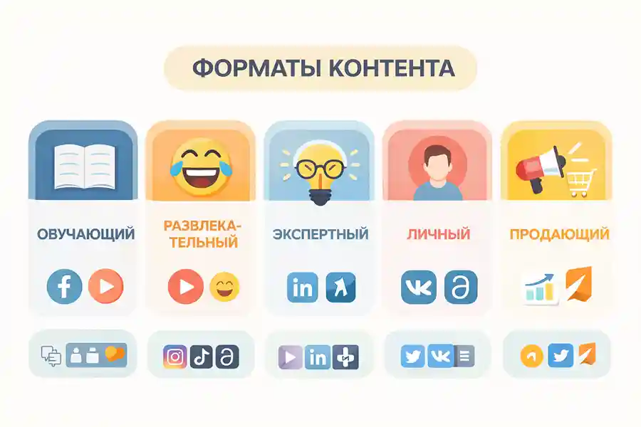 Форматы контента в блогинге