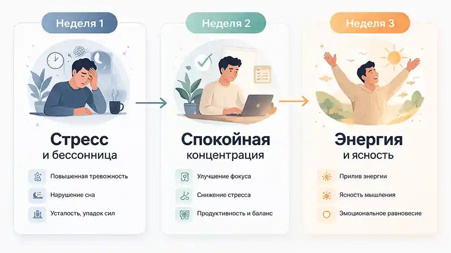 21 день без алкоголя изменения по неделям